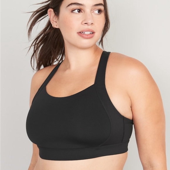 Old navy sports bra, high impact, black, adjustable - Picture 4 of 5